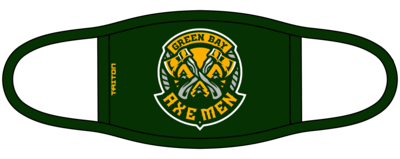 Green Bay Axe Men Custom Face Mask #FM1