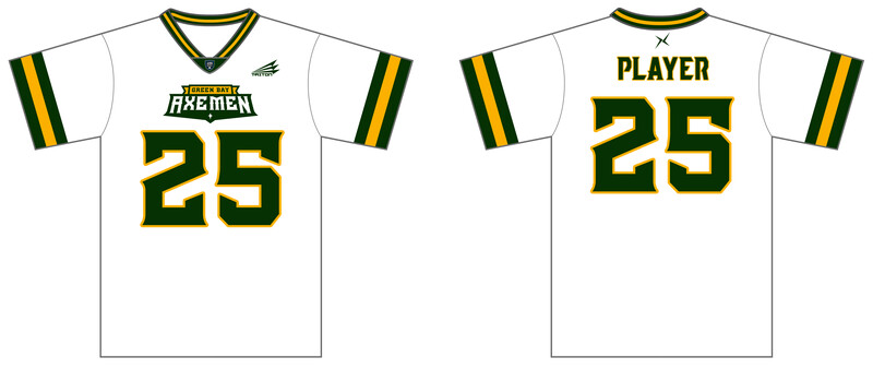 Green Bay Axe Men Custom HexaFlex ESport Jersey #J1