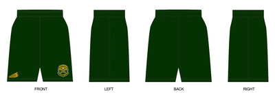 Green Bay Axe Men Custom Revolution Pocket Shorts #RV1
