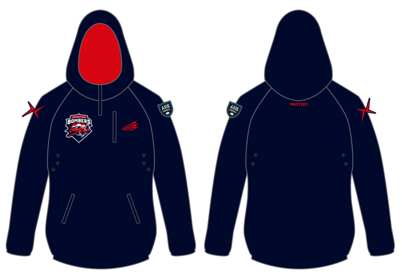 Houston Bombers Custom Gladiator Hoodie #GH1