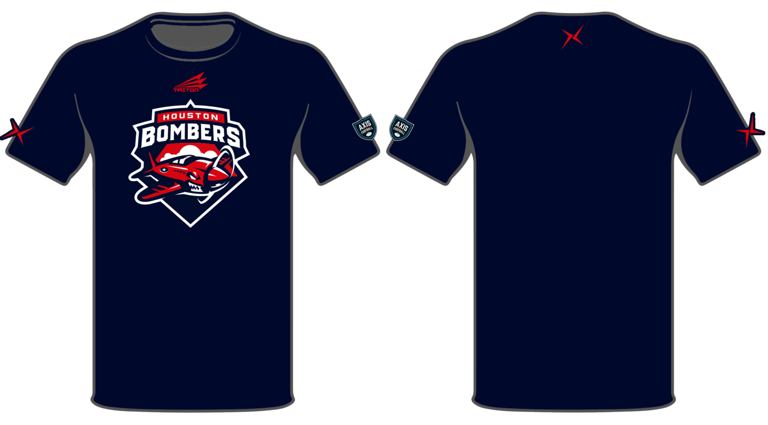 Houston Bombers Custom HyperTee #HT1