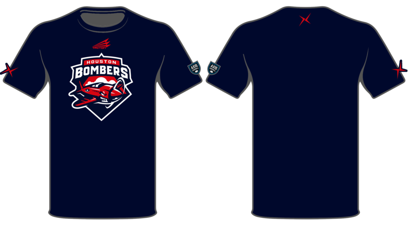 Houston Bombers Custom HyperTee #HT1