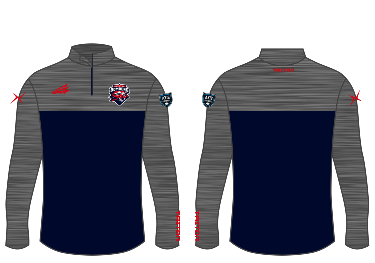 Houston Bombers Custom NanoZip #NZ1