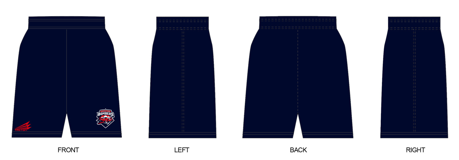 Houston Bombers Custom Revolution Pocket Shorts #RV1
