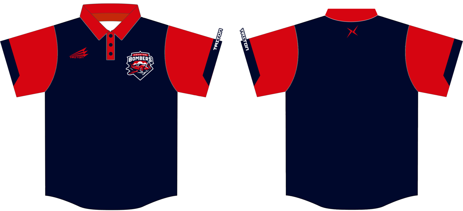 Houston Bombers Custom HyperPolo #HP1