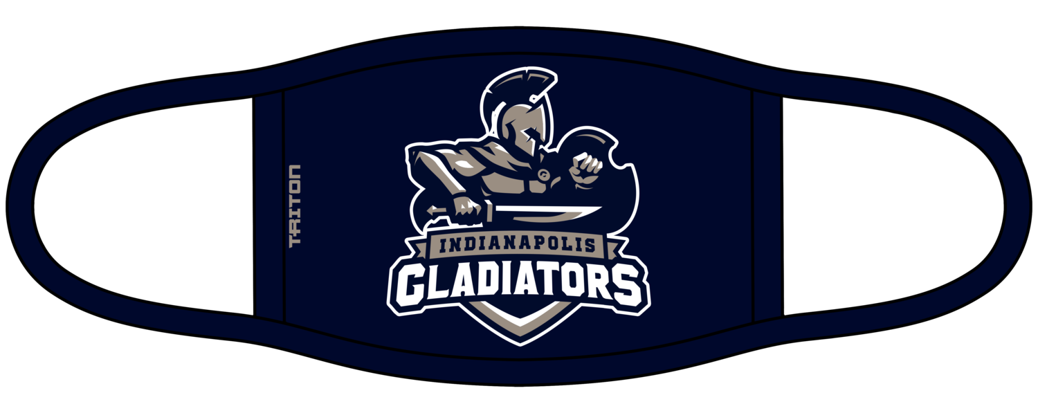 Indianapolis Gladiators Custom Face Mask #FM1