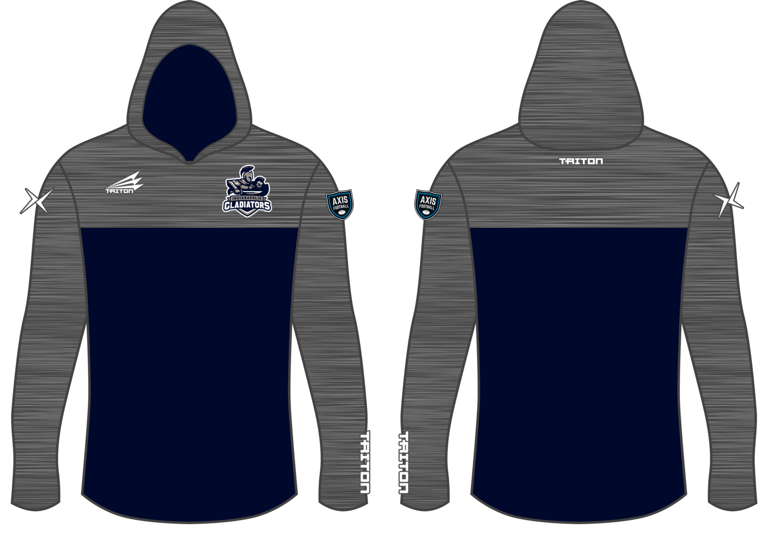 Indianapolis Gladiators Custom NanoHood #NH1