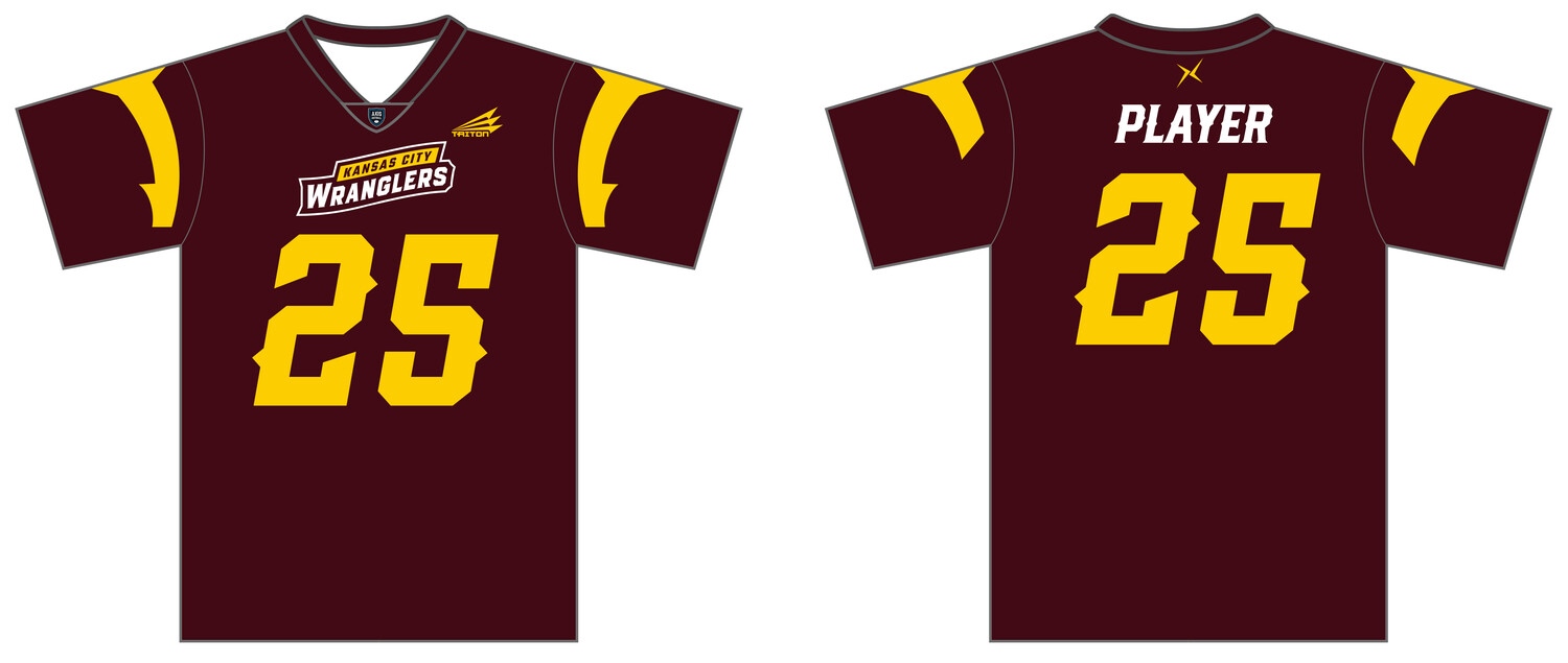 Kansas City Wranglers Custom HexaFlex ESport Jersey #J2