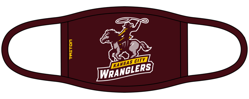 Kansas City Wranglers  Custom Face Mask #FM1