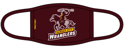Kansas City Wranglers  Custom Face Mask #FM1