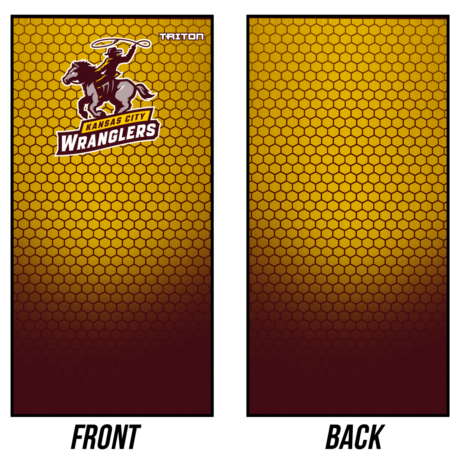 Kansas City Wranglers Custom Gaiter #GM1