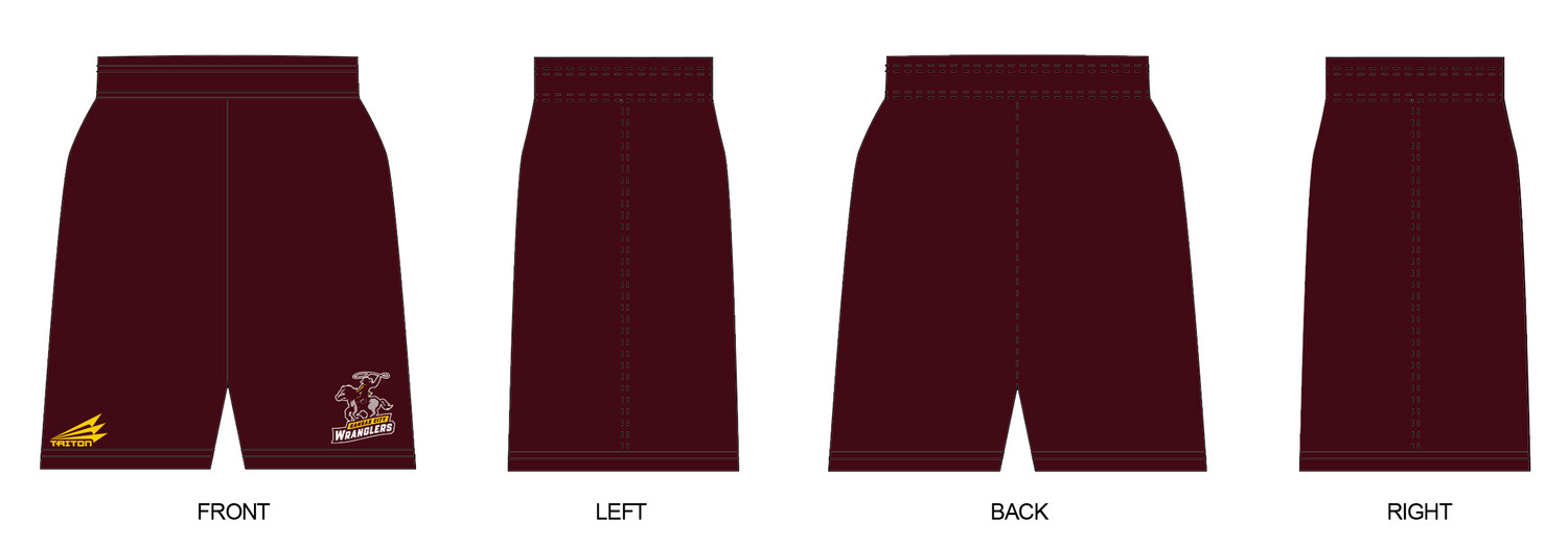 Kansas City Wranglers Custom Revolution Pocket Shorts #RV1