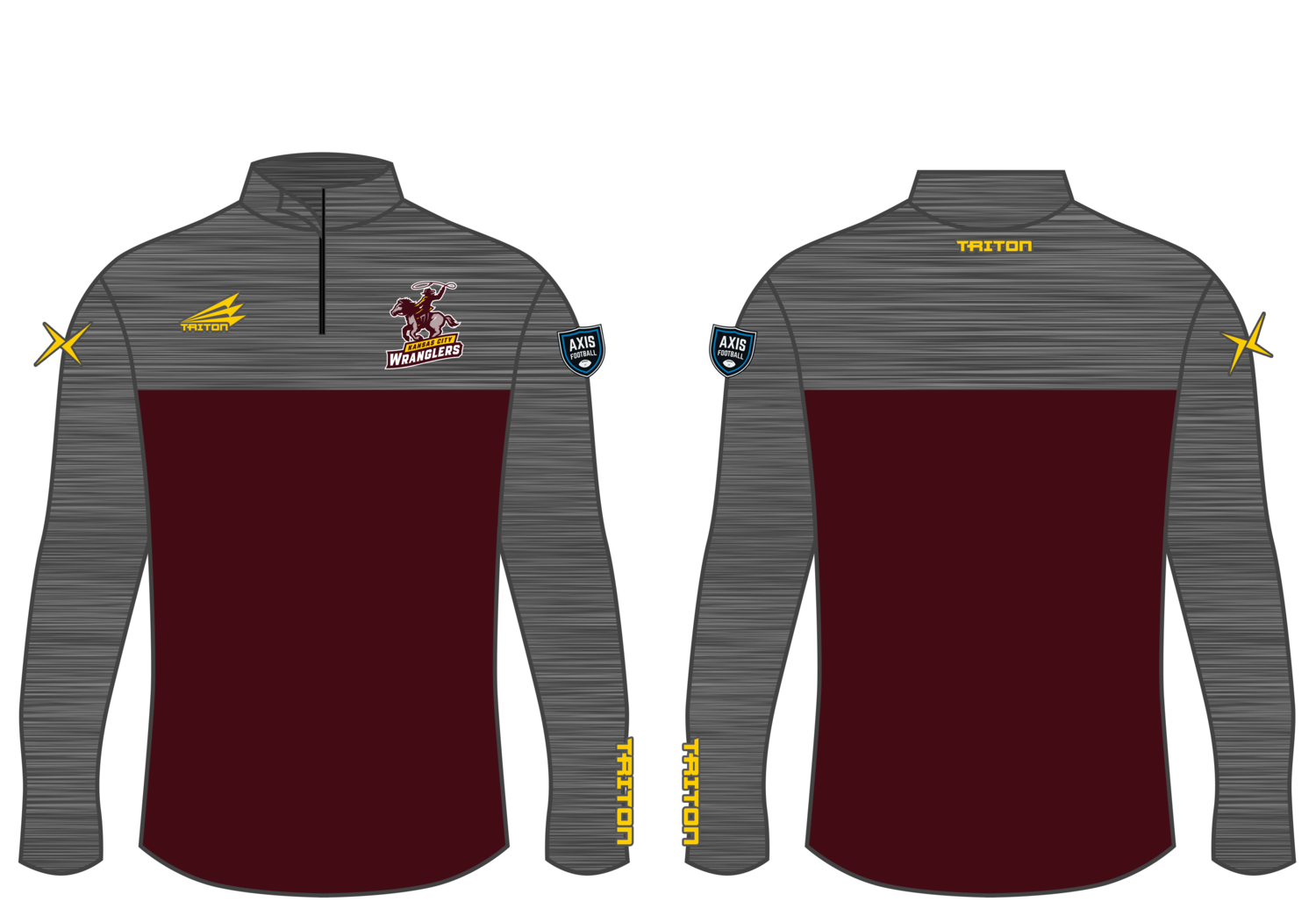 Kansas City Wranglers Custom NanoZip #NZ1