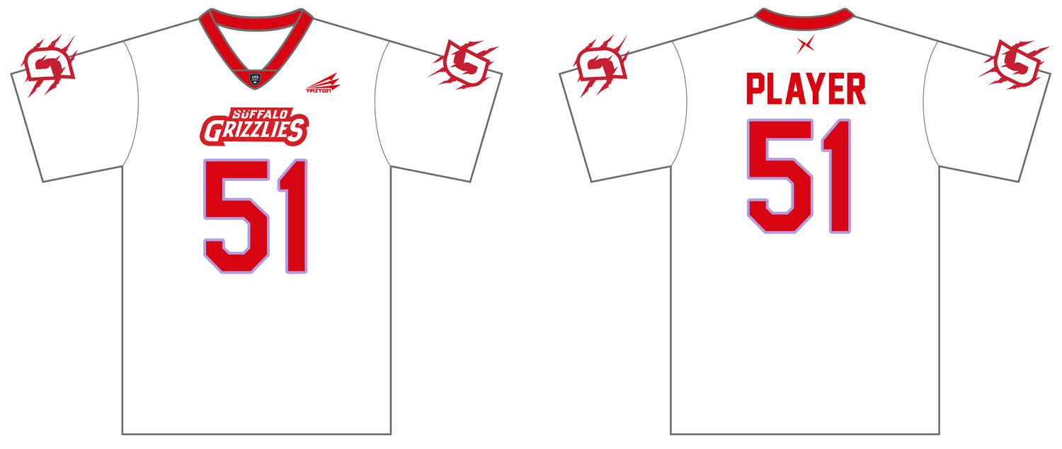Buffalo Grizzlies Custom HexaFlex ESports Jersey #J1