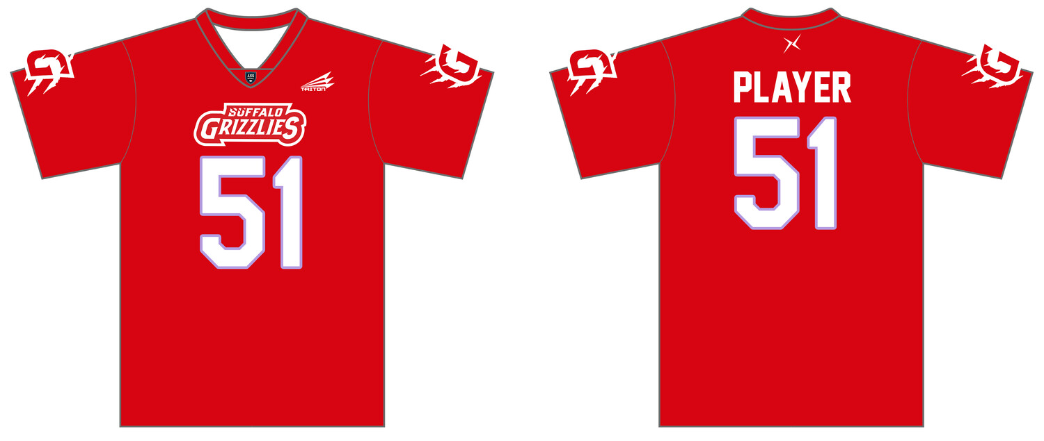 Buffalo Grizzlies Custom HexaFlex ESports Jersey #J2