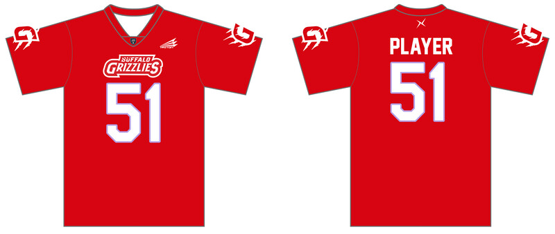 Buffalo Grizzlies Custom HexaFlex ESports Jersey #J2