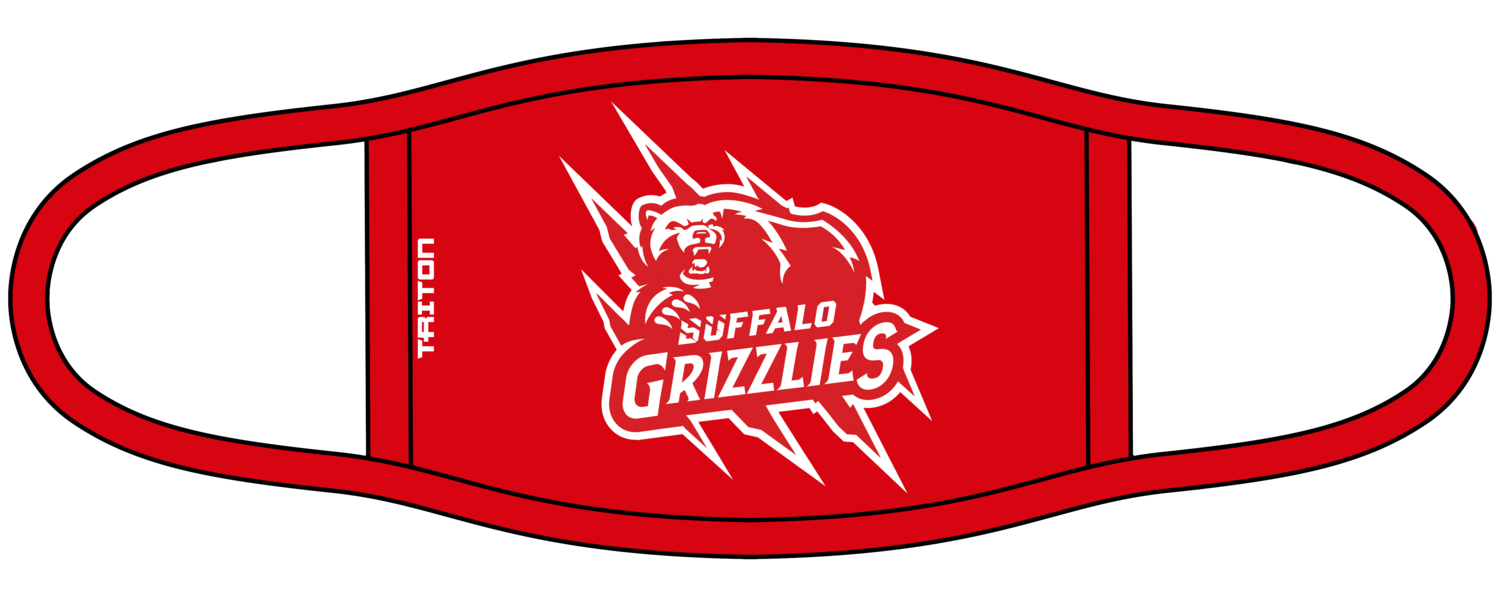 Buffalo Grizzlies Custom Face Mask #FM1