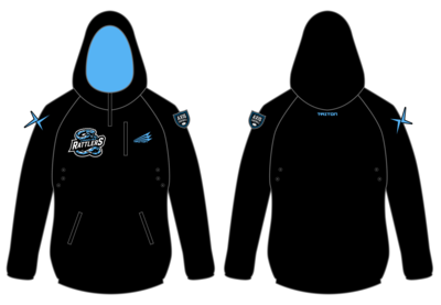 Carolina Rattlers Custom Gladiator Hoodie #GH1