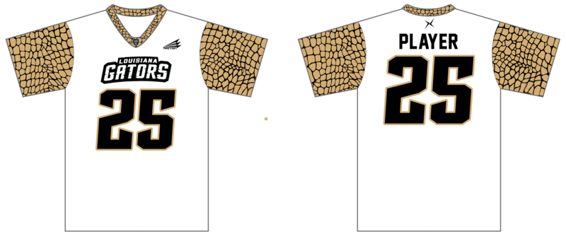 Louisiana Gators Custom HexaFlex ESport Jersey #J1