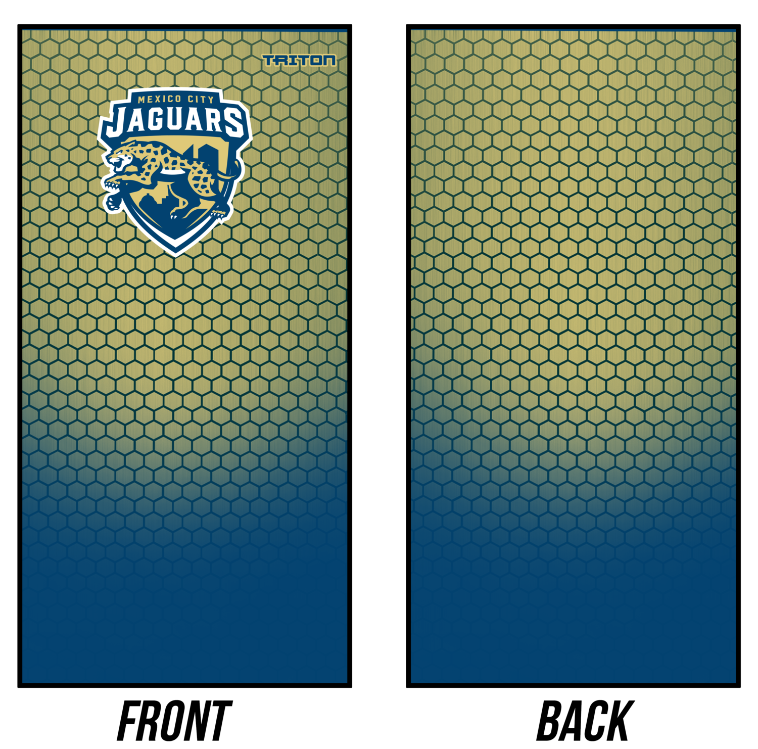 Mexico City Jaguars Custom Gaiter #GM1