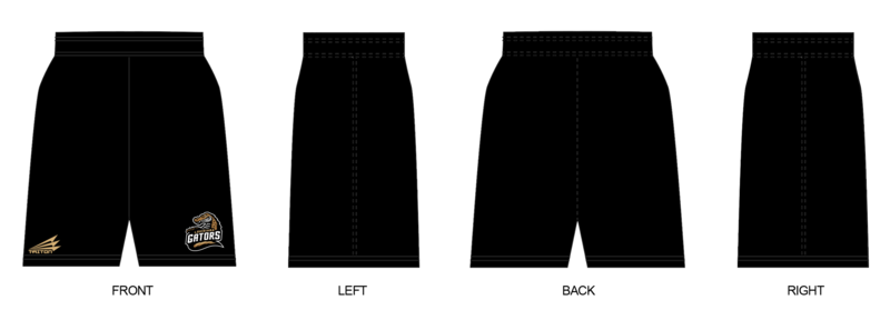 Louisiana Gators Custom Revolution Pocket Shorts #RV1