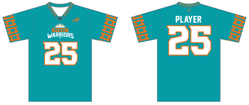 Miami Warriors Custom HexaFlex ESport Jersey #J2