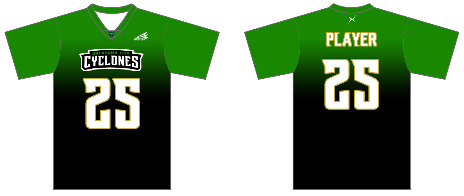 Oklahoma City Cyclones Custom HexaFlex ESport Jersey #J2