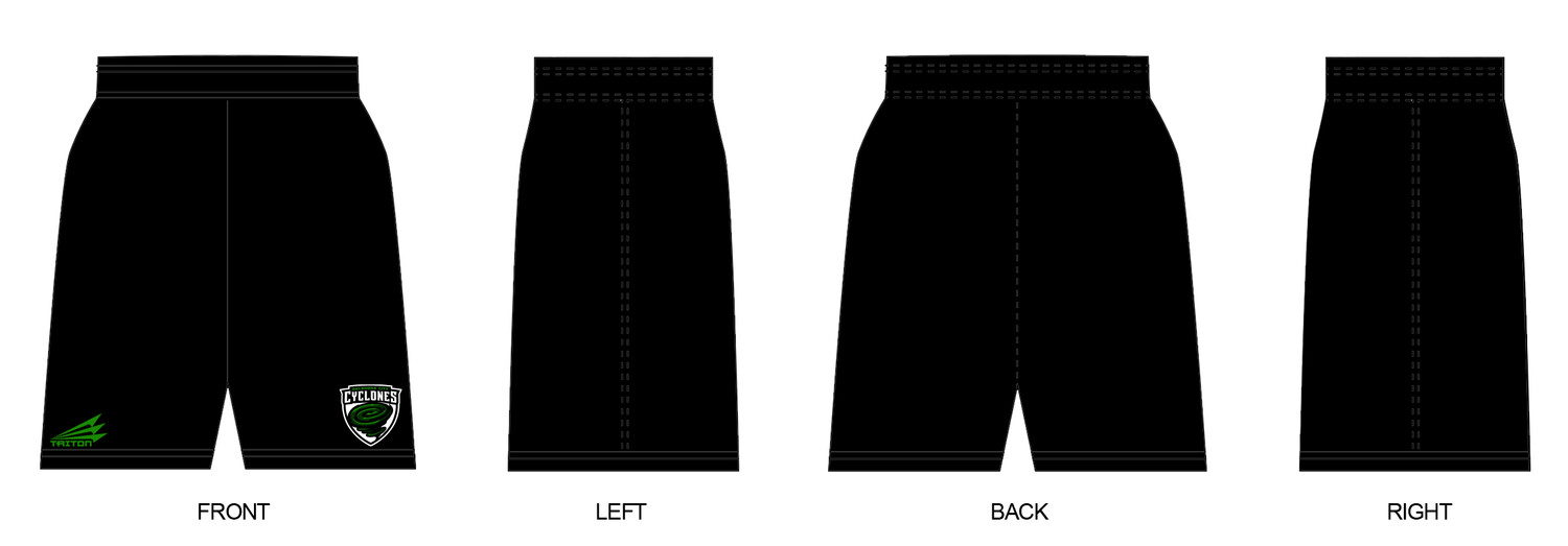 Oklahoma City Cyclones Custom Revolution Pocket Shorts #RV1