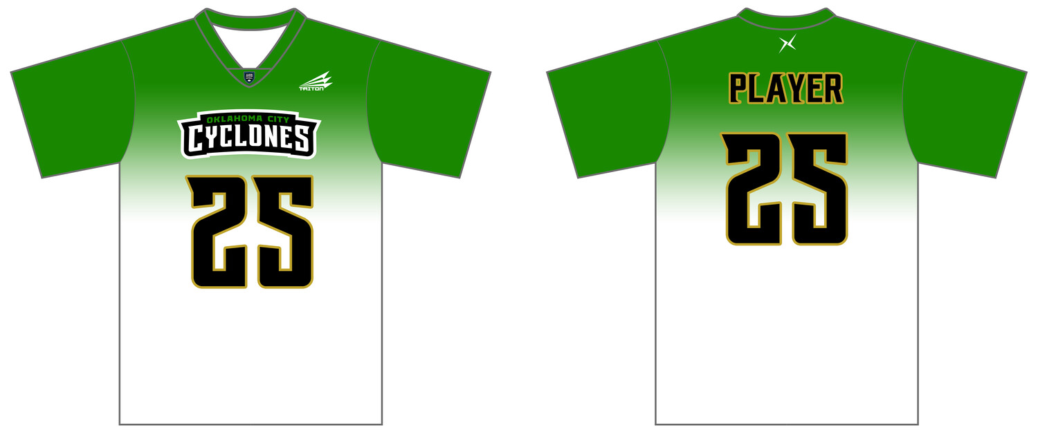Oklahoma City Cyclones Custom HexaFlex ESport Jersey #J1