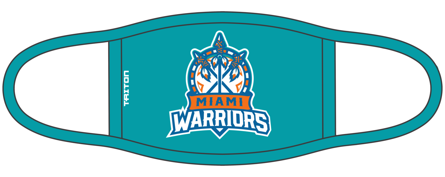 Miami Warriors Custom Face Mask #FM1