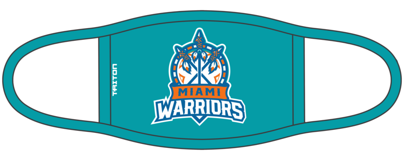 Miami Warriors Custom Face Mask #FM1