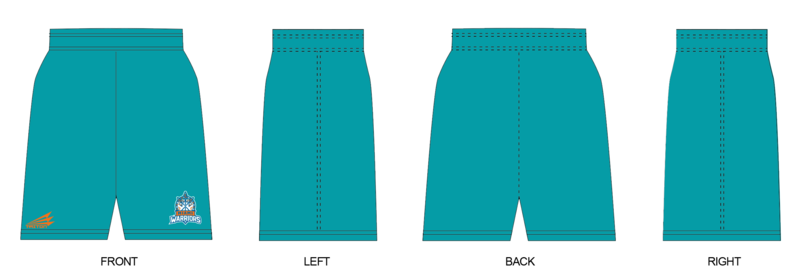 Miami Warriors Custom Revolution Pocket Shorts #RV1