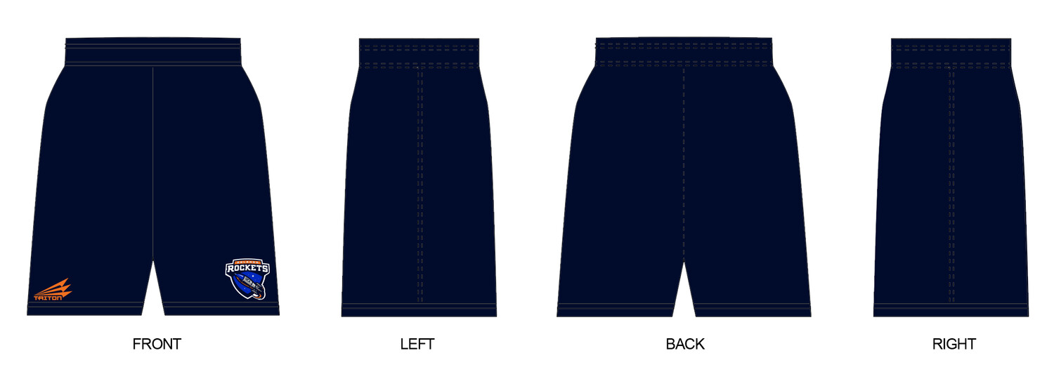 Orlando Rockets Custom Revolution Pocket Shorts #RV1