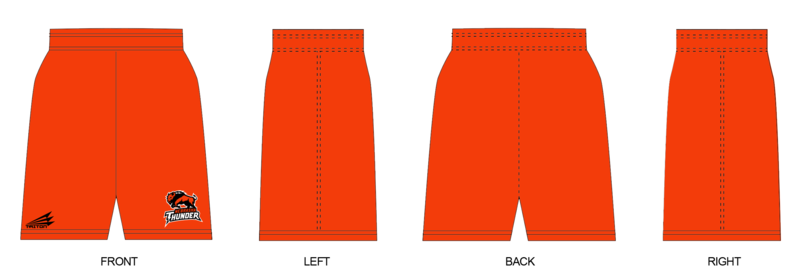 Nebraska Thunder Custom Revolution Pocket Shorts #RV1