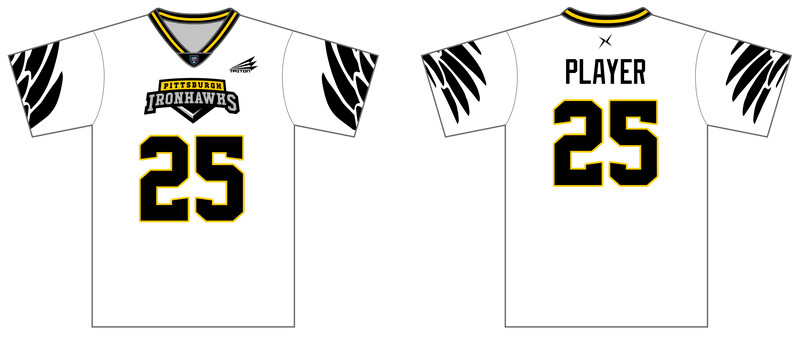 Pittsburg Ironhawks Custom HexaFlex ESport Jersey #J1