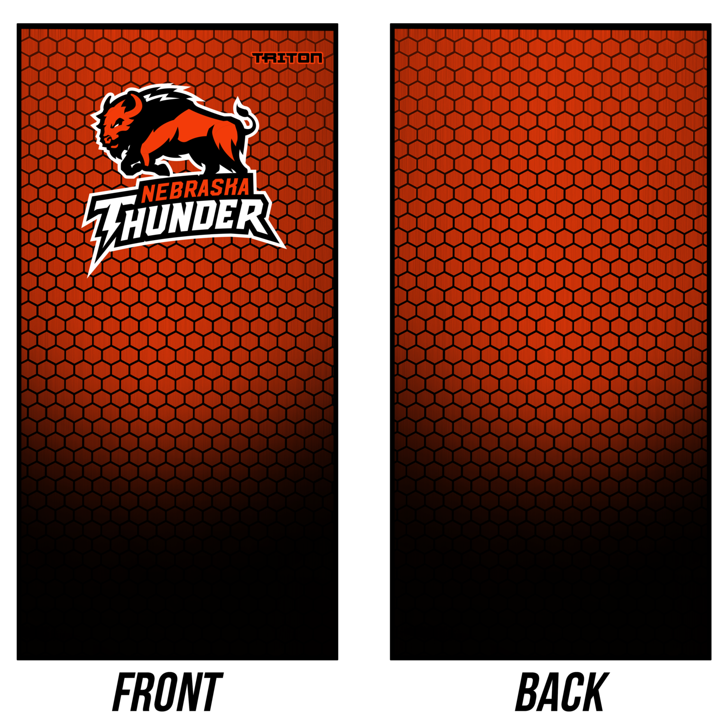 Nebraska Thunder Custom Gaiter #GM1