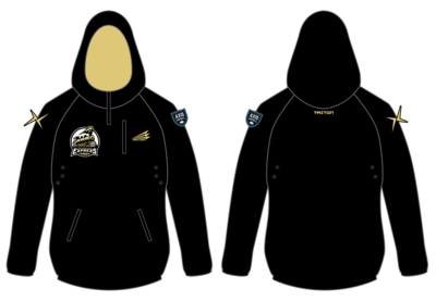 Philadelphia Express Custom Gladiator Hoodie #GH1