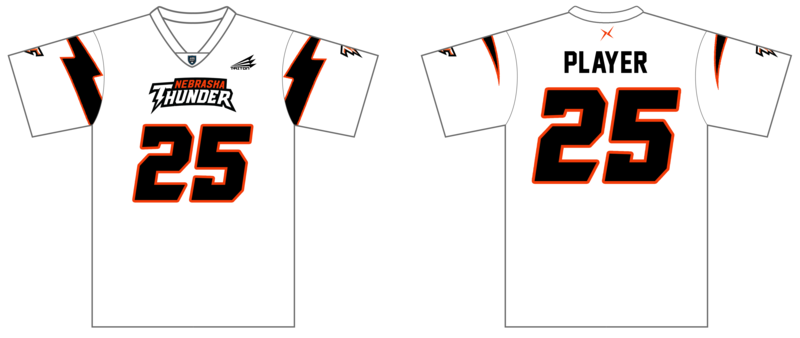 Nebraska Thunder Custom HexaFlex ESport Jersey #J1