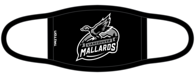 Vancouver Mallards Custom Face Mask #FM1