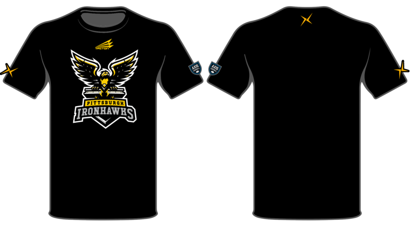 Pittsburg Ironhawks Custom HyperTee #HT1