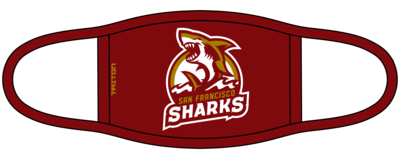 San Francisco Sharks Custom Face Mask #FM1