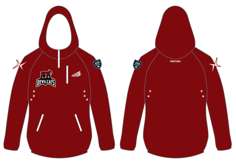 Winnipeg Devilcats Custom Gladiator Hoodie #GH1