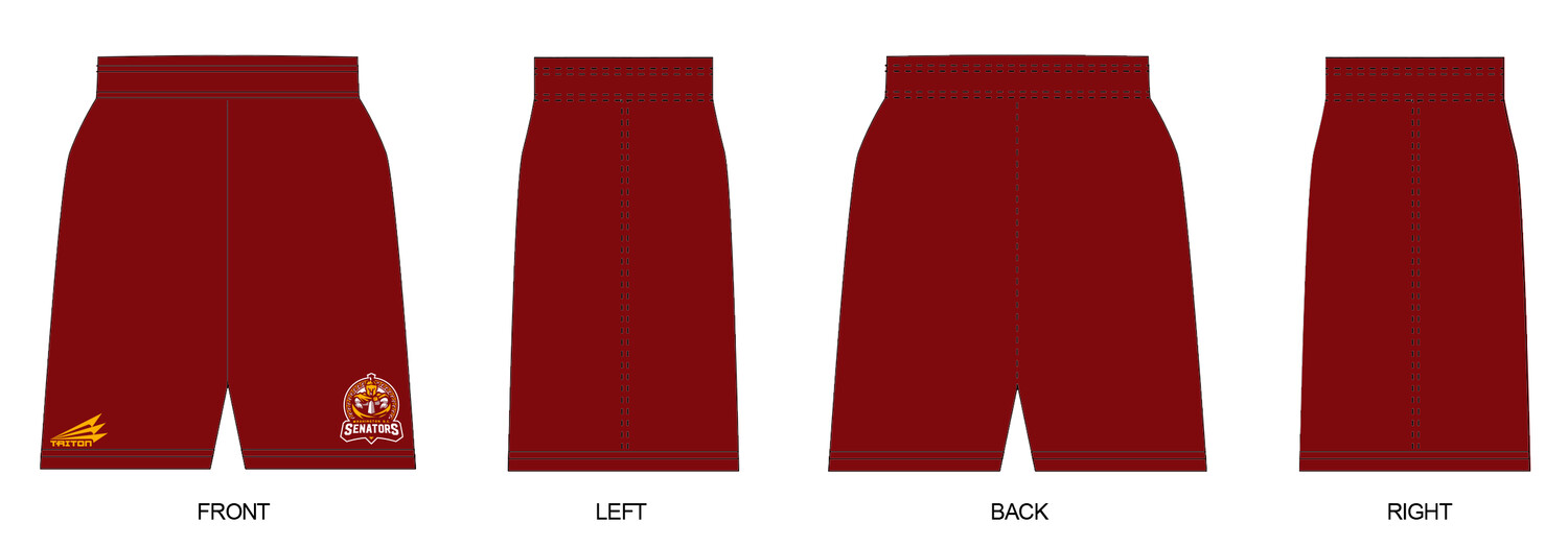 Washington D.C. Senators Custom Revolution Pocket Shorts #RV1