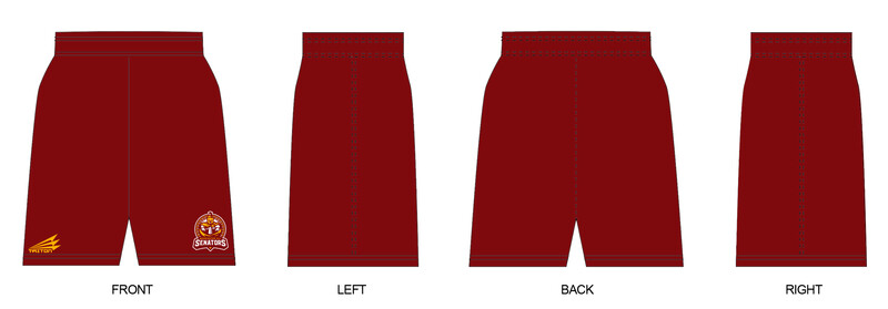 Washington D.C. Senators Custom Revolution Pocket Shorts #RV1