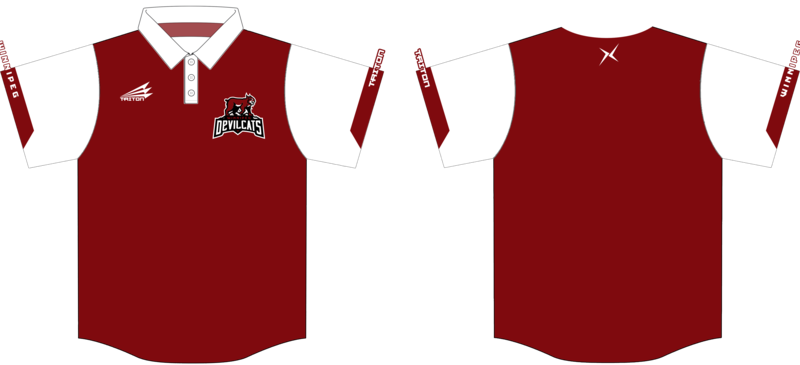 Winnipeg Devilcats  Custom HyperPolo #HP1
