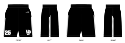 Upper Deck Cougars Custom Revolution Pocket Shorts #RV2C