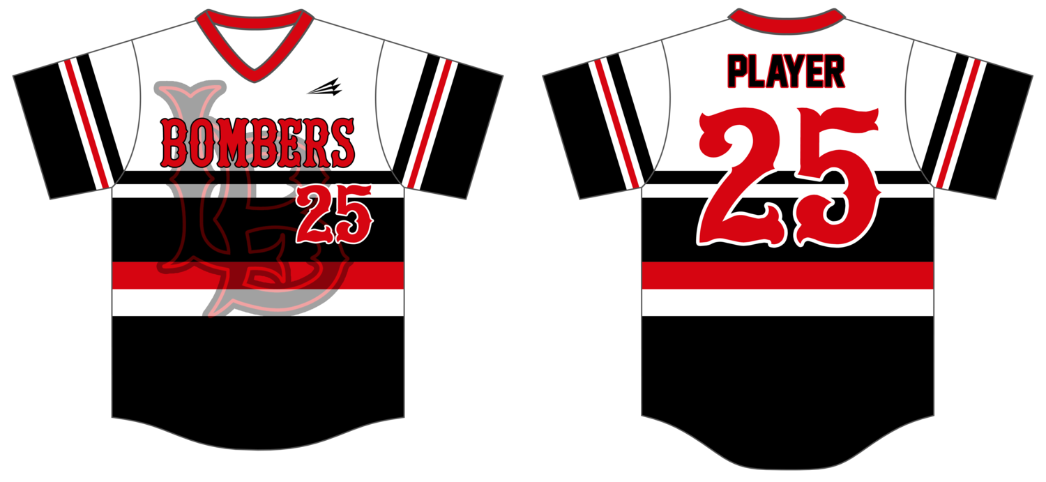 Lubbock Bombers Custom HexaFlex Baseball Jersey #J4