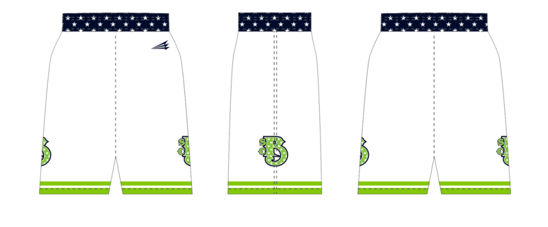 Sac County Bandits Custom HexaFlex Basketball Shorts #BS4