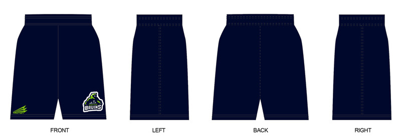 Seattle Bruins Custom Revolution Pocket Shorts #RV1