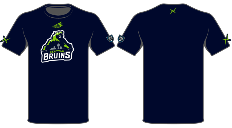 Seattle Bruins Custom HyperTee #HT1